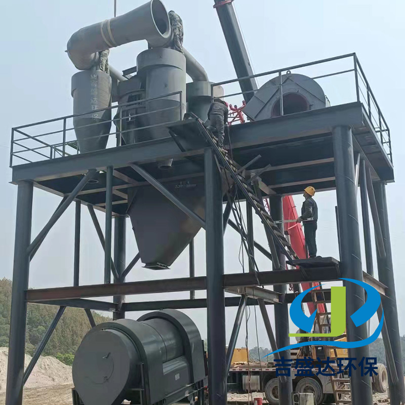 Sand and stone compound powder separator